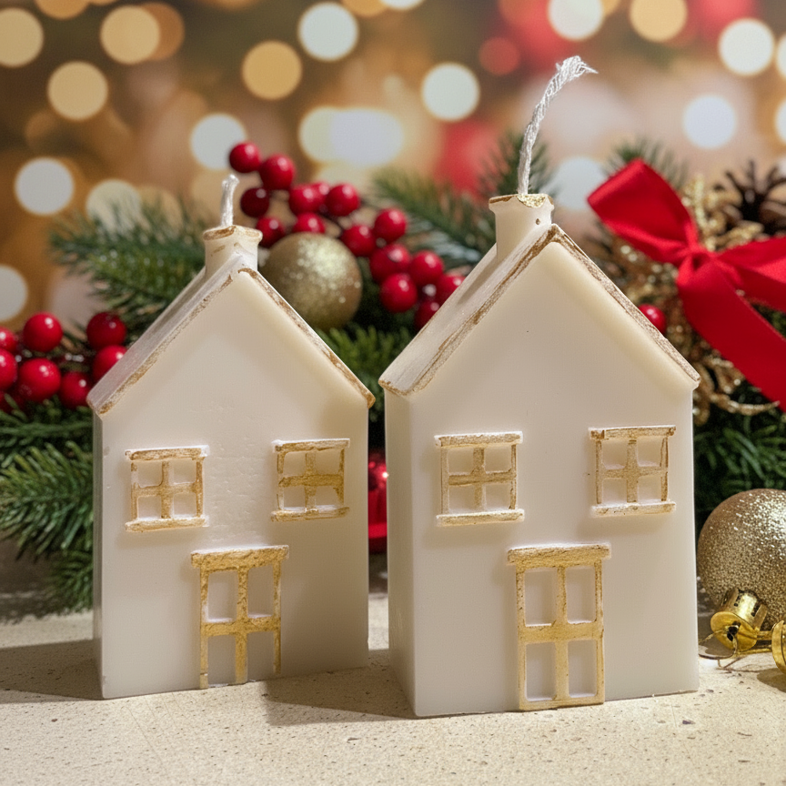 Świeca Sojowa -  Dom 140g